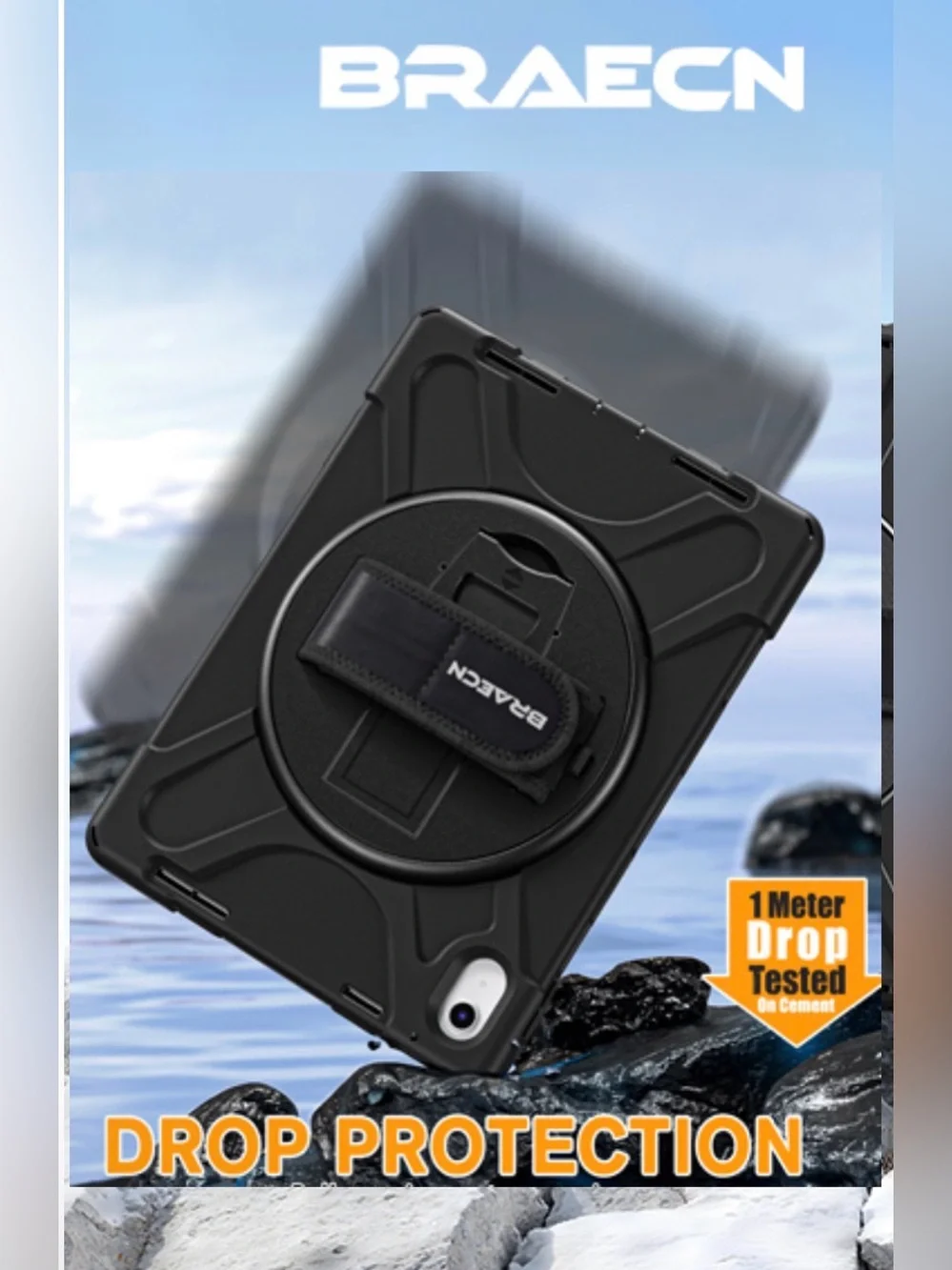 Case for Samsung Galaxy Tab Active 5 / Active 3-8” Rugged Protective Cover.